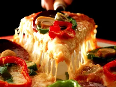 صور خلفيات عن البيتزا، Pizza صورة بيتزا جبن مارجريتا