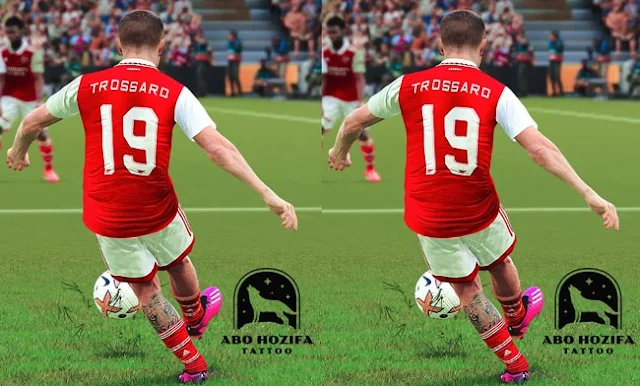 Leandro Trossard Tattoo For eFootball PES 2021