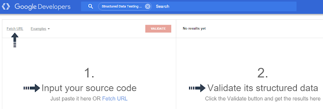 structured data markup testing tools