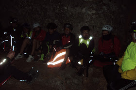 Ruta nocturna de Segovia a Madrid bajo la luz de la luna. Septiembre 2012