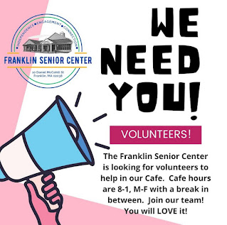 Senior Center is looking for volunteers