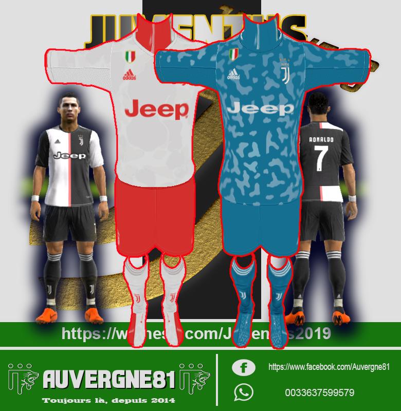 Ultigamerz Pes 2013 Juventus 2019 20 Home Away Third Kits