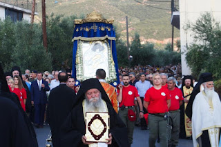 ΛΑΜΠΡΗ Η ΥΠΟΔΟΧΗ ΤΗΣ ΙΕΡΗΣ ΕΙΚΟΝΑΣ ΤΗΣ ΠΑΝΑΓΙΑΣ ΔΗΜΙΟΒΙΤΙΣΣΑΣ