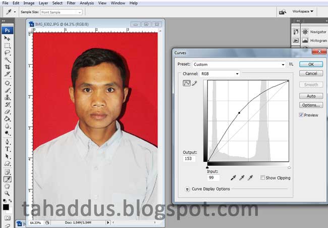 Panduan membuat Pas Foto ukuran 2x3, 3x4 dan 4x6 menggunakan Photoshop bagi pemula