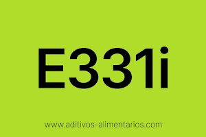 Aditivo Alimentario - E331i - Citrato Monosódico