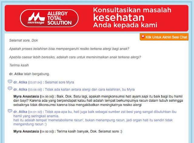 alergi tetap berprestasi, tau cegah atasi sebar, morinaga, moricare prodiges