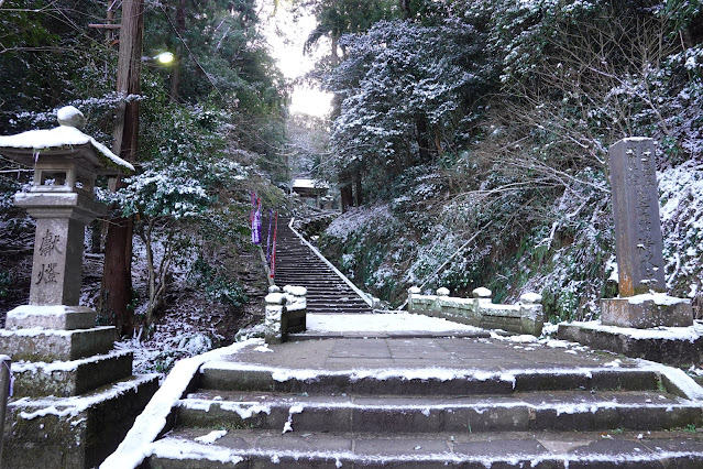 島根県安来市清水町 安来清水寺 参道