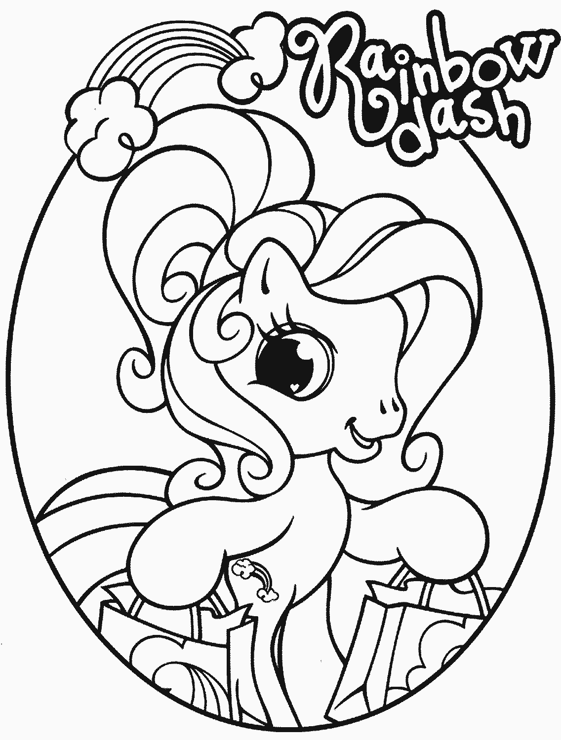 9+ Mewarnai Kuda My Little Pony - murid 17