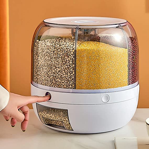 6-in-1 Rice Storage Container