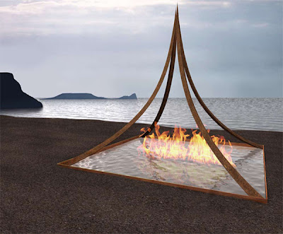 Meditation Space - Fire Features Design