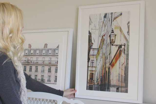 Paris and Stockholm art prints from Minted at Hello Lovely's Arizona Fixer Upper