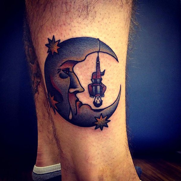 Tatuagens inspiradas na Lua