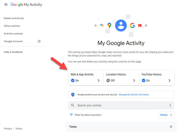 كيف تختار كلمة مرور لسجل بحث Google؟