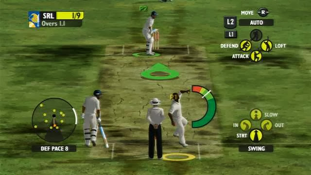 Ashes Cricket 2009 Gameplay