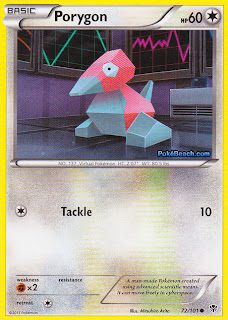 Porygon Plasma Blast Pokemon Card