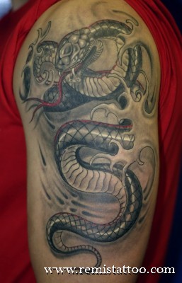 snake tattoo