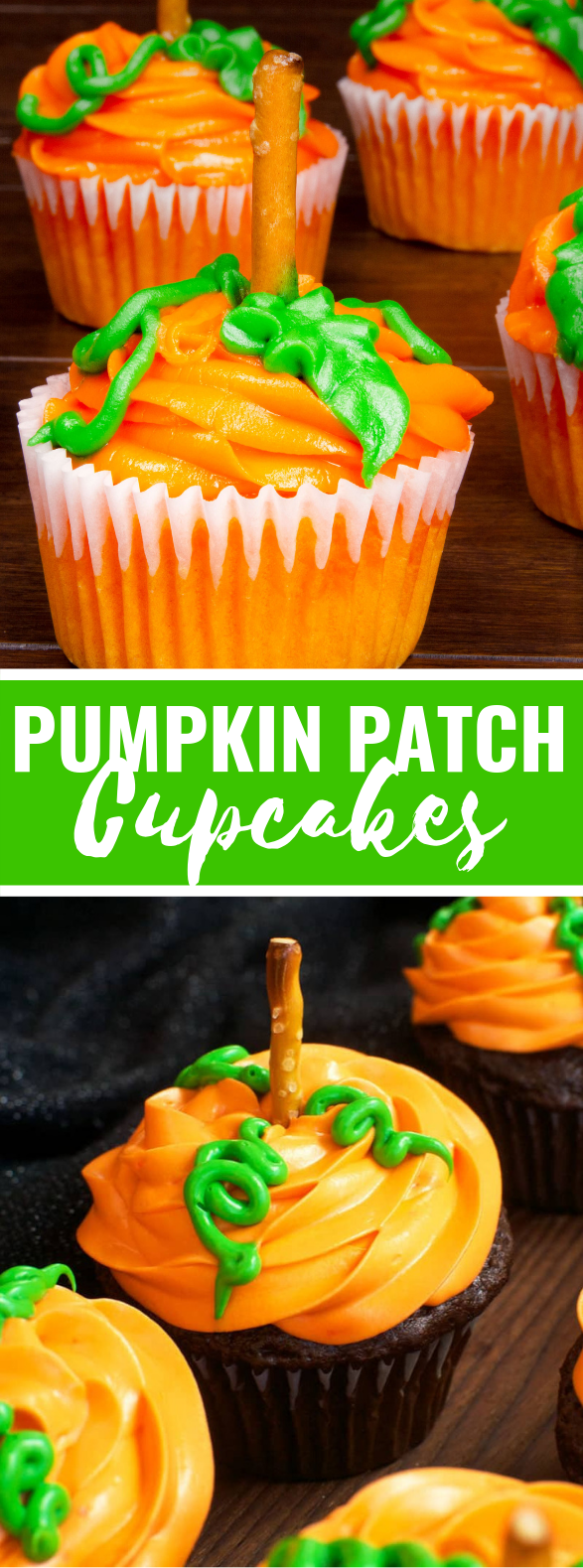 PUMPKIN PATCH CUPCAKES #desserts #halloween