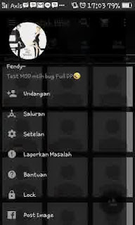  Modifikasi Terbaru khusus buat pengguna Ponsel Android yang bertemakan Black Edition Download BBM MOD 2016 Terbaru - Black Edition