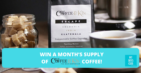 Win a month’s supply of speciality coffee from Coffee & Kin! (REVIEW)