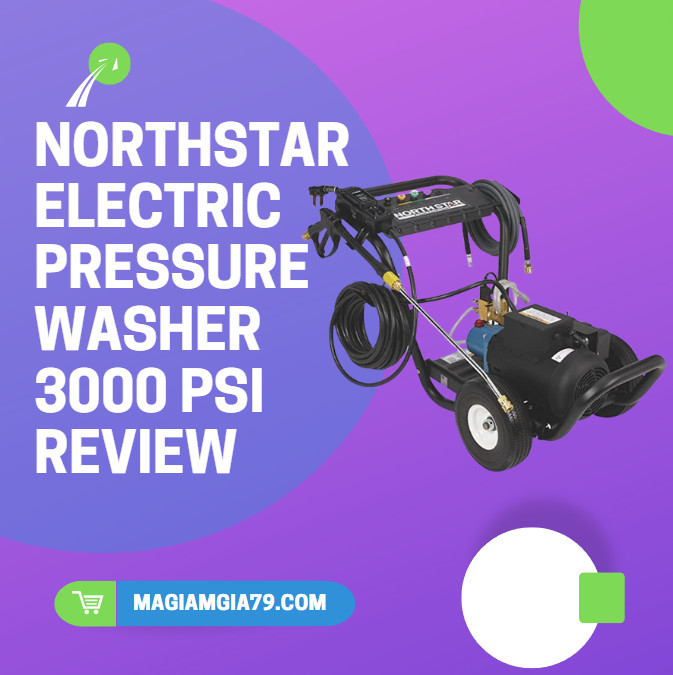 NorthStar Electric Cold Water Total Start/Stop Pressure Washer —3000 PSI