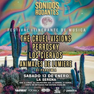 cartel festival sonidos rodantes la serena