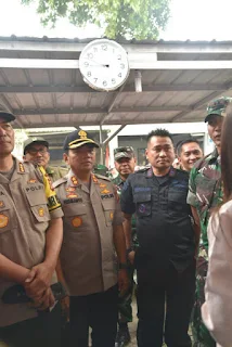 Jelang Pungut Dan Hitung Hasil Pilwu 2019  Forkompinda Kabupaten Cirebon Monitoring Langsung Ke lokasi Untuk Pastikan Tidak Ada kendala Apapun