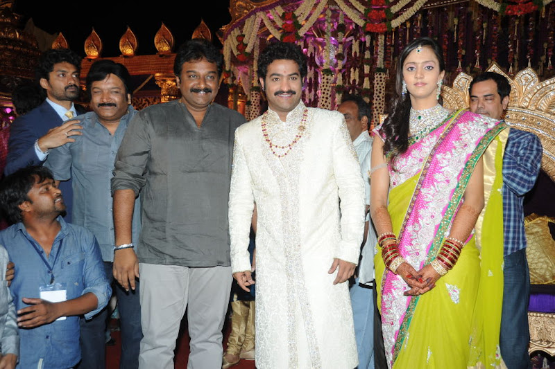 Celebrities  Jr NTR  Pranathi s Marriage film pics