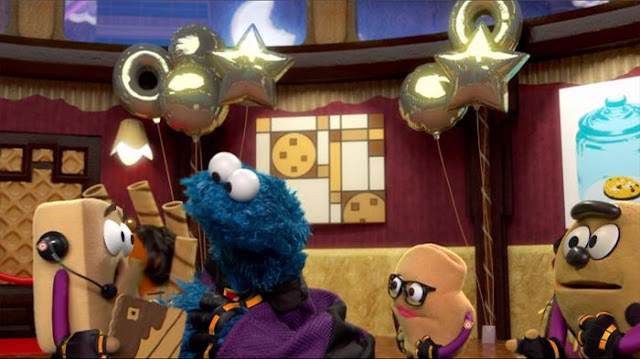 Sesame Street Episode 4806. Smart Cookies, Long Arm of the Bear Claw.