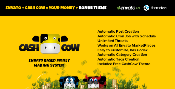 CashCow - Affiliate Based Money Making System - CodeCanyon Item for Sale