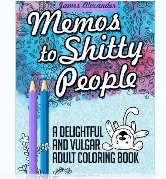 Adult Coloring Book Swear Words Design Fun Stress Relief Relax Pattern  Sweary