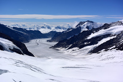 Glacier Aletsch - Jungfraujoch - Suiza