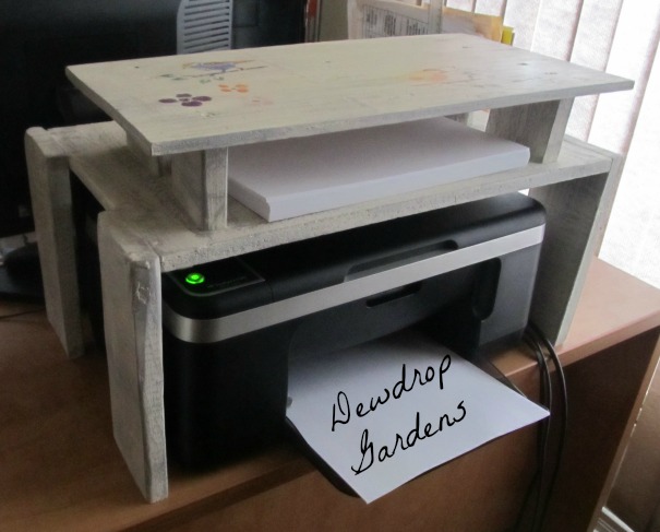 alt="printer cover and organizer tutorial"