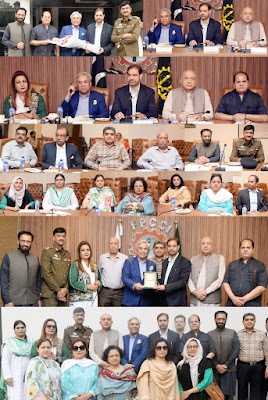 Mr. Shahid Ahmed Khan Member of the US President’s Advisory Committee on Arts (PACA), visited FPCCI and held a meeting with  Mr. Irfan Iqbal Sheikh, President FPCCI