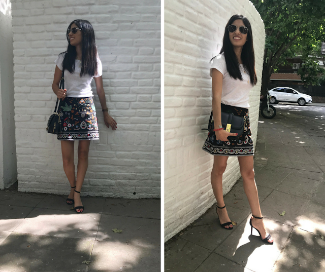 Zaful Embroidered Skirt Seize your Style 2