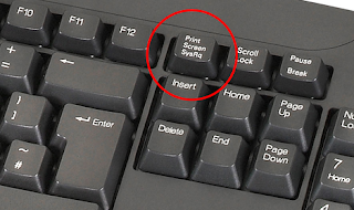  Cara print screen sanggup dilakukan pribadi dengan tombol  Cara Menggunakan Print Screen di Laptop dan Komputer