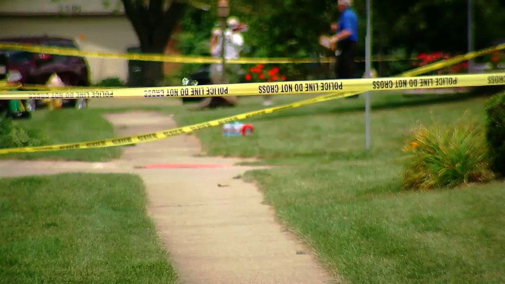 Police responded to reports of gunfire in Butler Township, Ohio, Aug. 5, 2022. Four people were found fatally shot, police said.