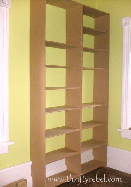 how to build a bookcase