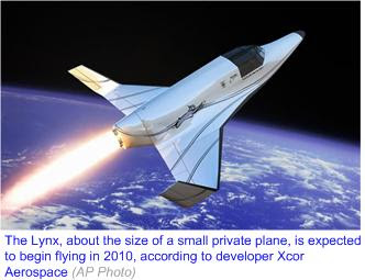 Xcor Lynx Spaceship