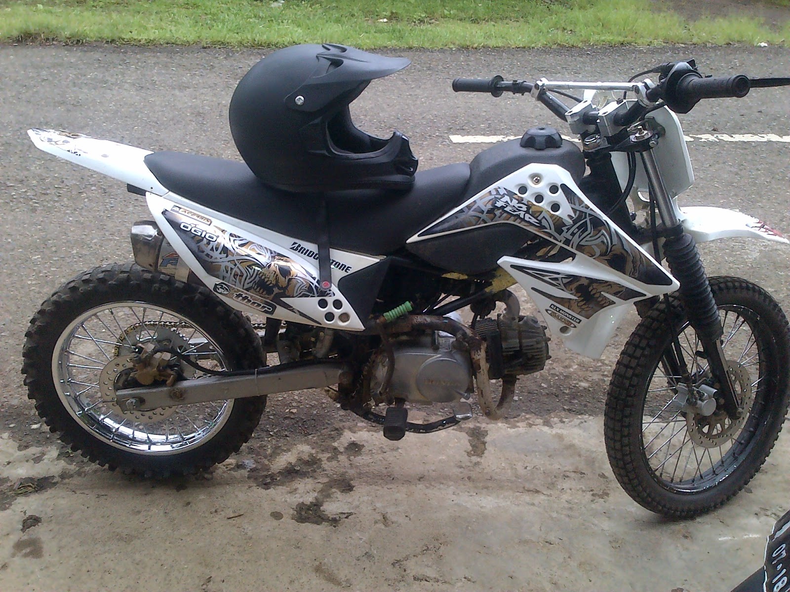 Kumpulan 66 Modif Motor Cross Honda Win Terbaru Pojok Otomania