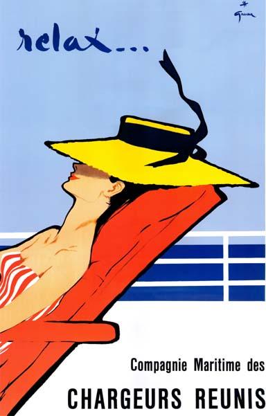 Rene Gruau Vintage Travel Posters