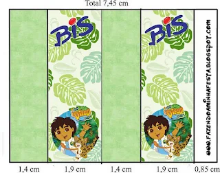 Go Diego Go Free Printable Labels.