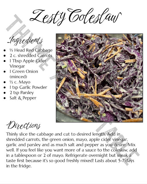 Full Purple Coleslaw Recipe