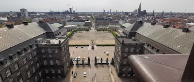 Vistas de Copenhague desde la Torre del Palacio de Christiansborg.