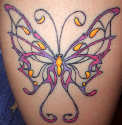 Butterfly Tattoo design Photos for Girls