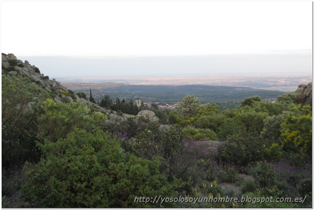 Vista desde uno de los punto más altos del recorrido