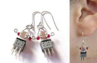 Strange earrings