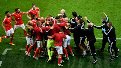 #Euro2016: Robson-Kanu's magic sends Wales to semi-final as the Dragons thrash Belgium 3-1