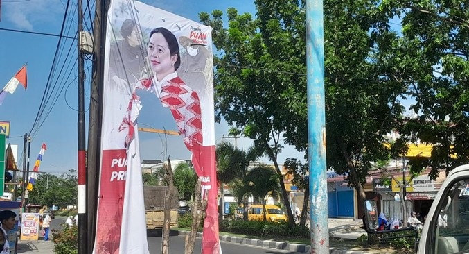 Gak Terima Baliho Puan 'Presiden 2024' di Medan Dirusak, PDIP Bakal Lapor Polisi!