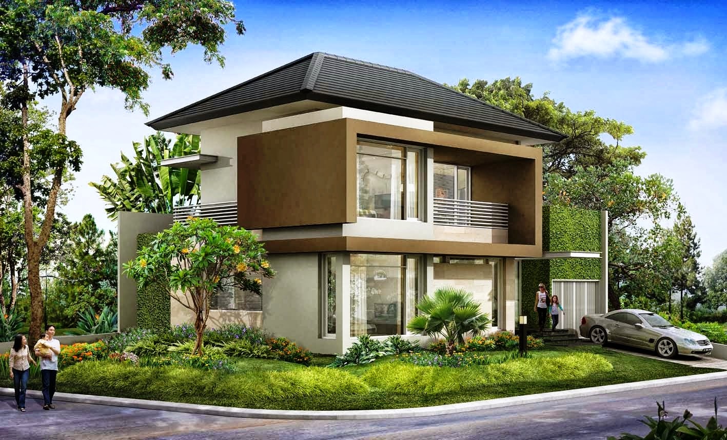 Konsep Terbuka Untuk Desain Rumah Minimalis Modern 2 Lantai