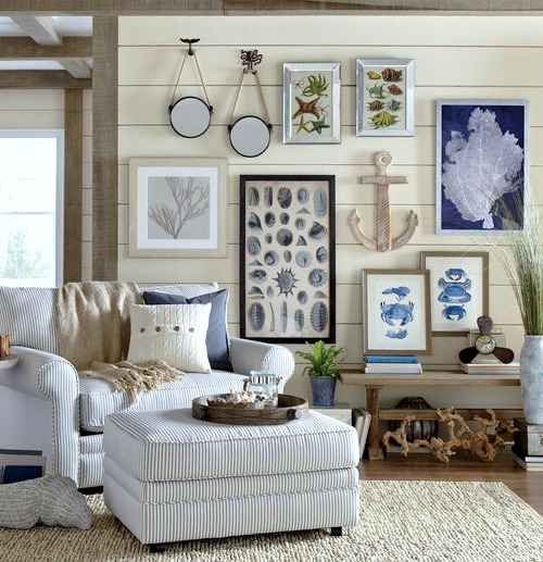  Living  Room  Decor  Inspiration from Wayfairs Coastal  